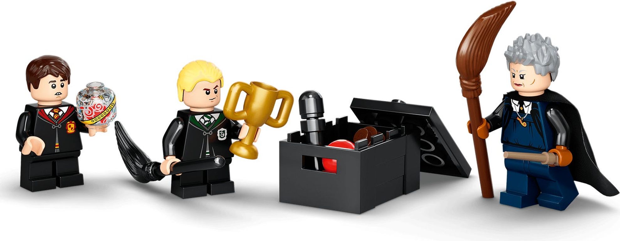 LEGO® Harry Potter™ Hogwarts™: Primera Lección de Vuelo minifiguras