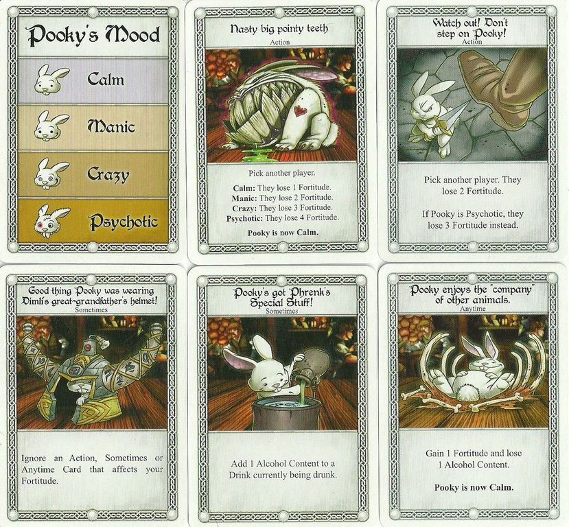 The Red Dragon Inn: Allies - Pooky cartas