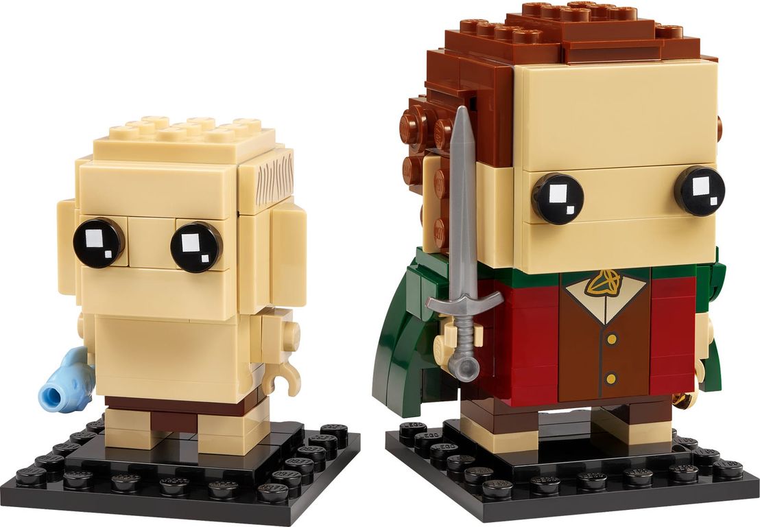 LEGO® BrickHeadz™ Frodon et Gollum™ composants