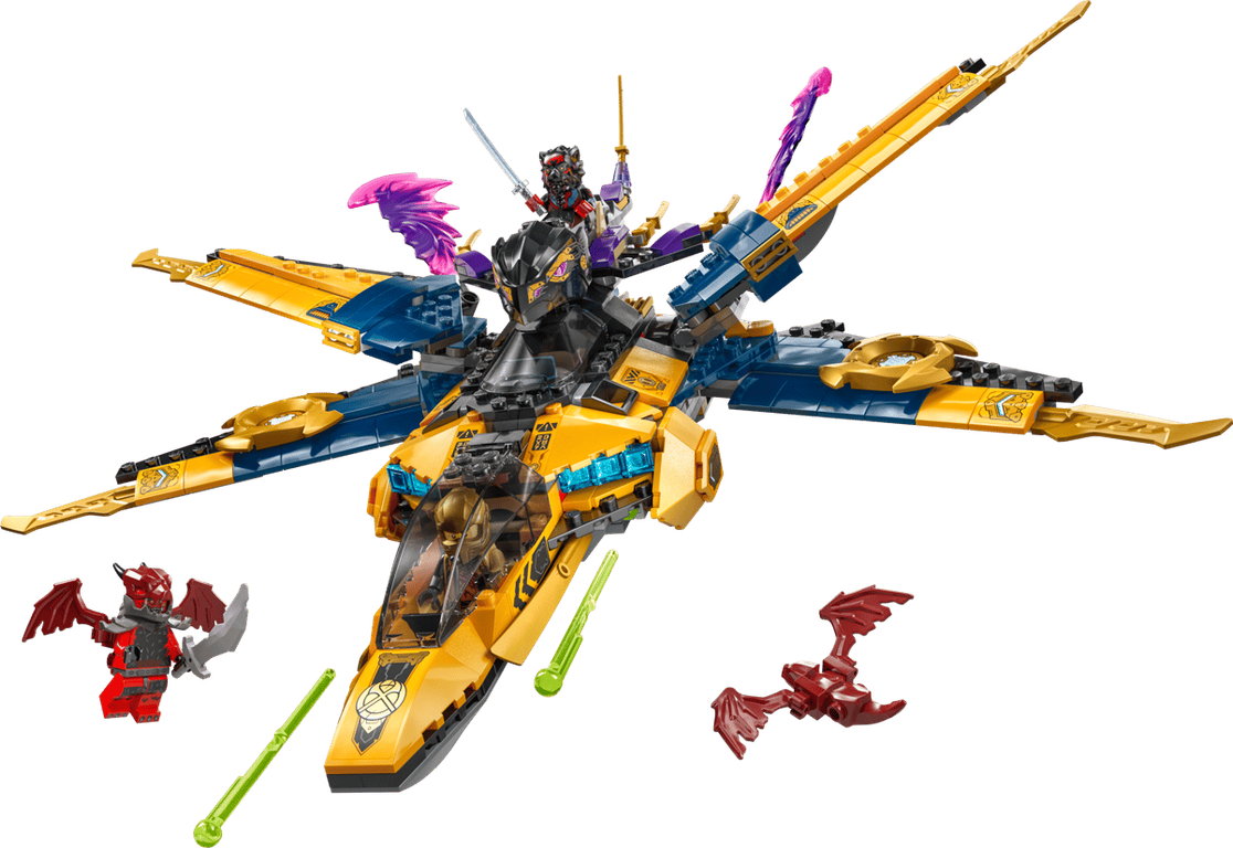 LEGO® Ninjago Jet Super Storm di Ras e Arin componenti