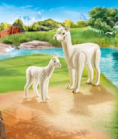 Playmobil® Family Fun Alpaca with Baby gameplay