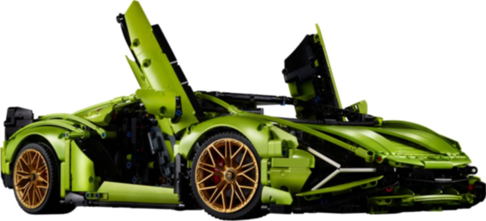 LEGO® Technic Lamborghini Sián FKP 37 componenten