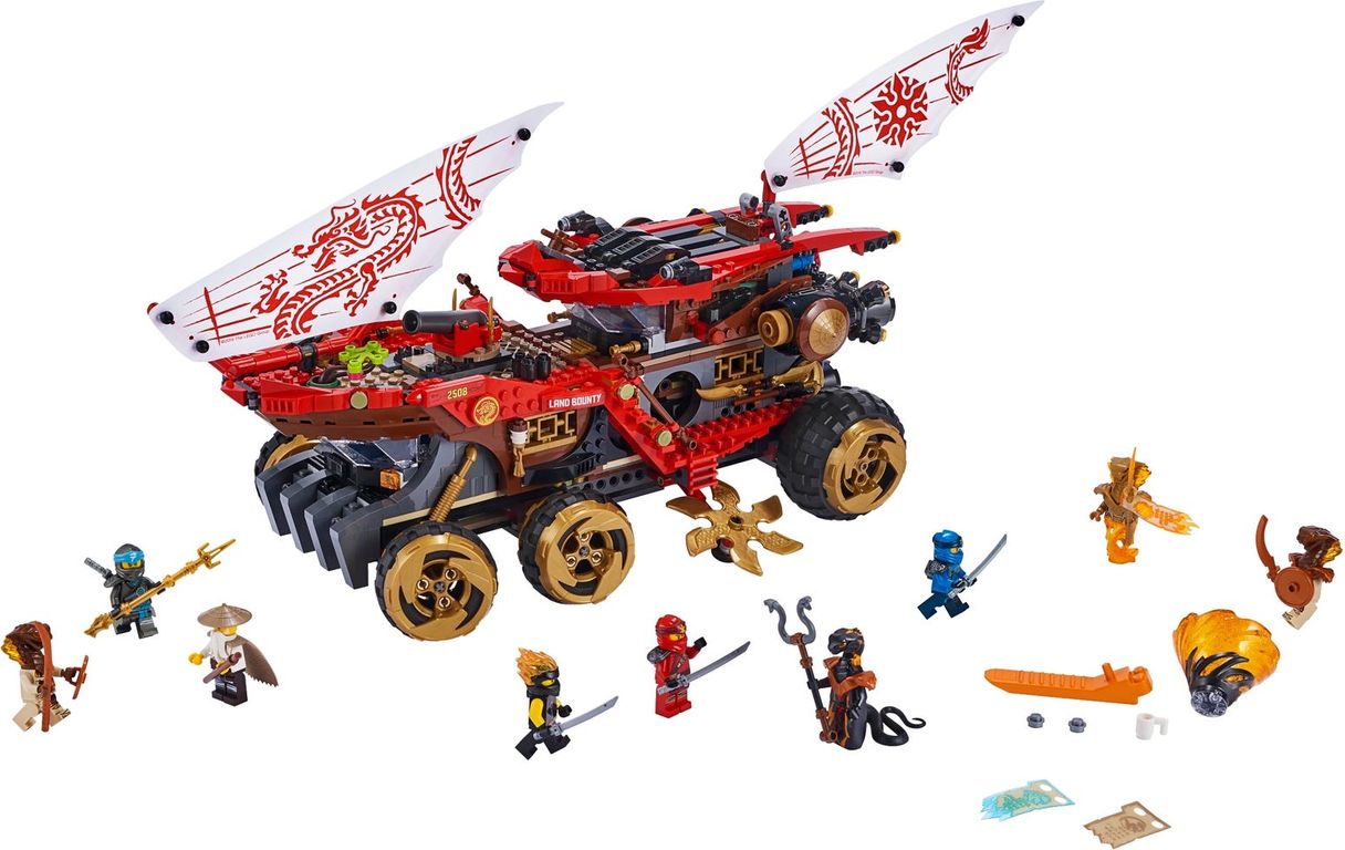 LEGO® Ninjago Wüstensegler komponenten