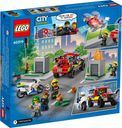 LEGO® City Löscheinsatz und Verfolgungsjagd rückseite der box