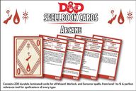 D&D Spellbook Cards: Arcane (Dungeons & Dragons, D&D) carte
