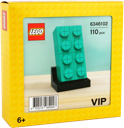 Buildable 2x4 Teal Brick