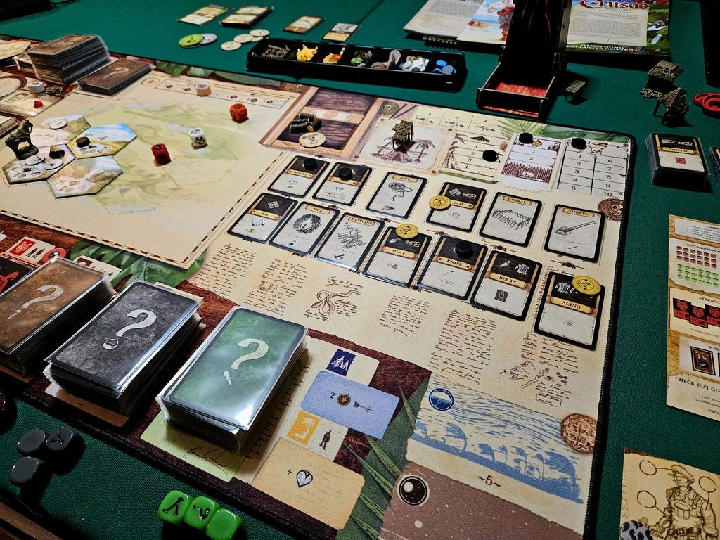 Robinson Crusoe: Adventures on the Cursed Island – Collector's Edition (Gamefound Edition) speelwijze