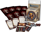 Descent: Journeys in the Dark (Second Edition) – Ariad Lieutenant Pack components