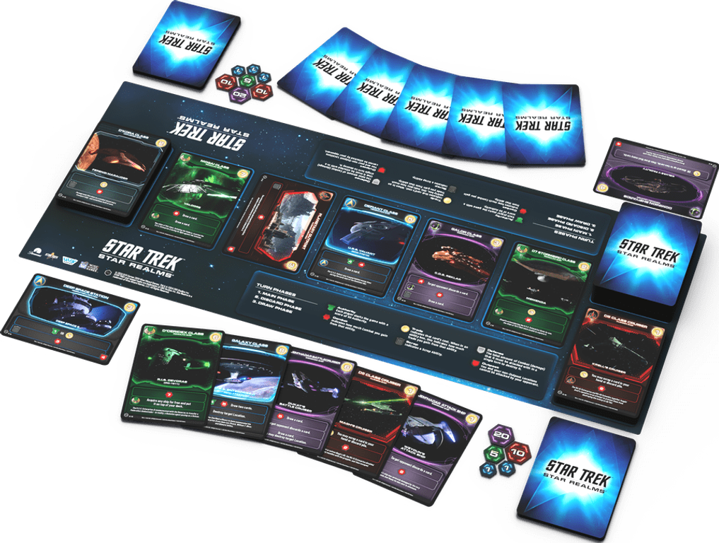 Star Trek: Star Realms componenten