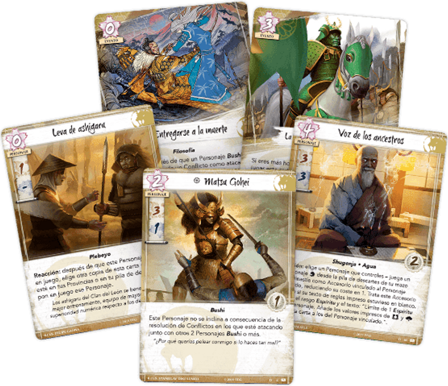 Legend of the Five Rings: The Card Game – The Emperor's Legion cards