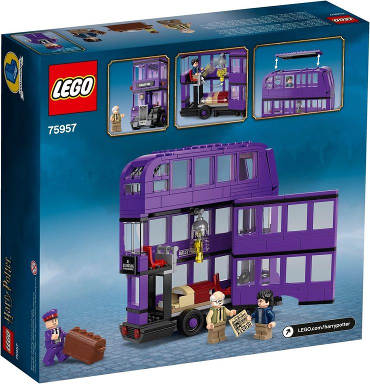 LEGO® Harry Potter™ Le Magicobus dos de la boîte