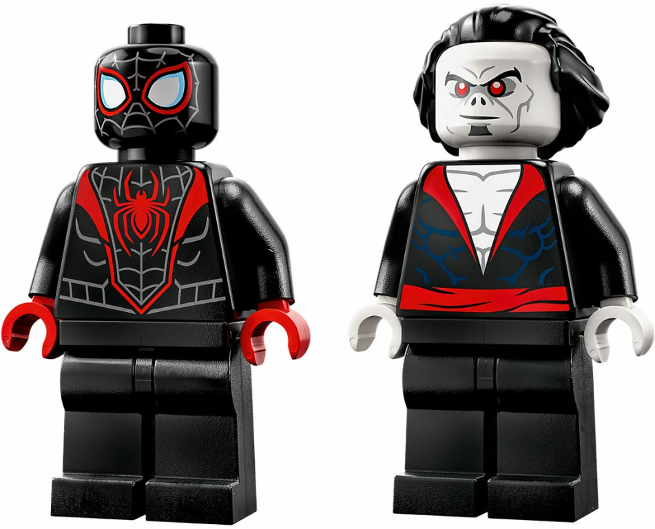 LEGO® Marvel Miles Morales vs. Morbius minifiguren
