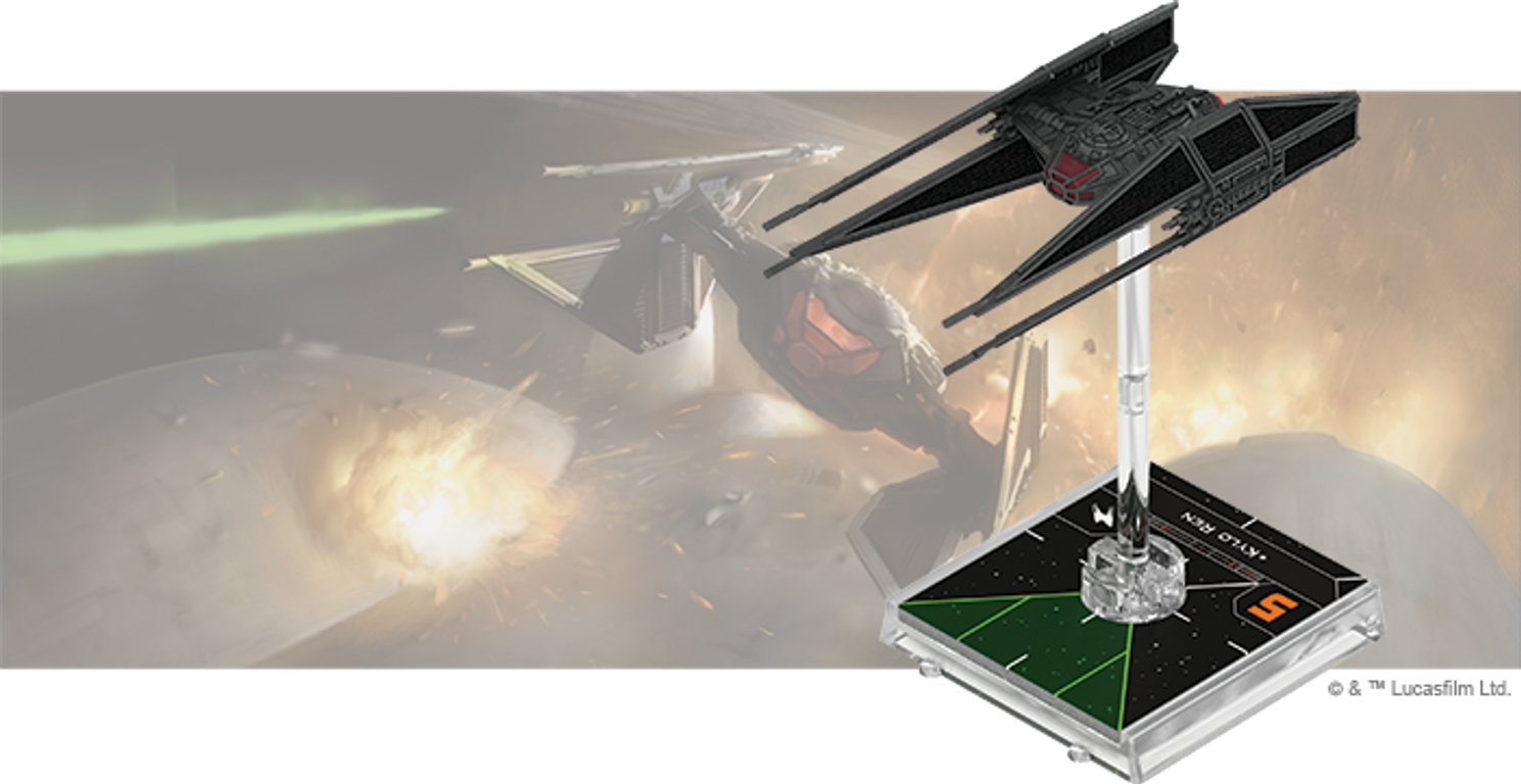 Star Wars: X-Wing (Second Edition) – TIE/vn Silencer Expansion Pack miniature