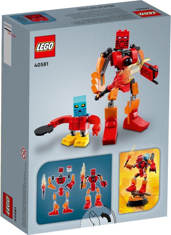 LEGO® Bionicle Tahu and Takua rückseite der box