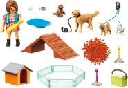 Playmobil® City Life Dog Trainer components