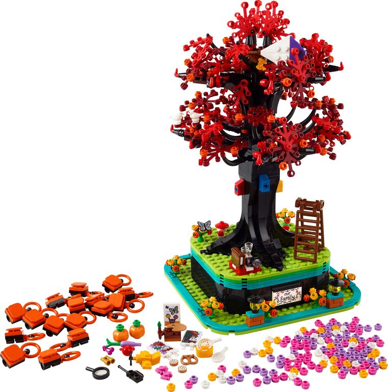 LEGO® Ideas Family Tree components