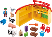 Playmobil® 1.2.3 My Take Along Farm components