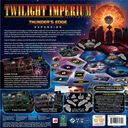 Twilight Imperium: Fourth Edition – Thunder's Edge parte posterior de la caja