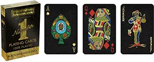 Playing Cards - Black and Gold caja