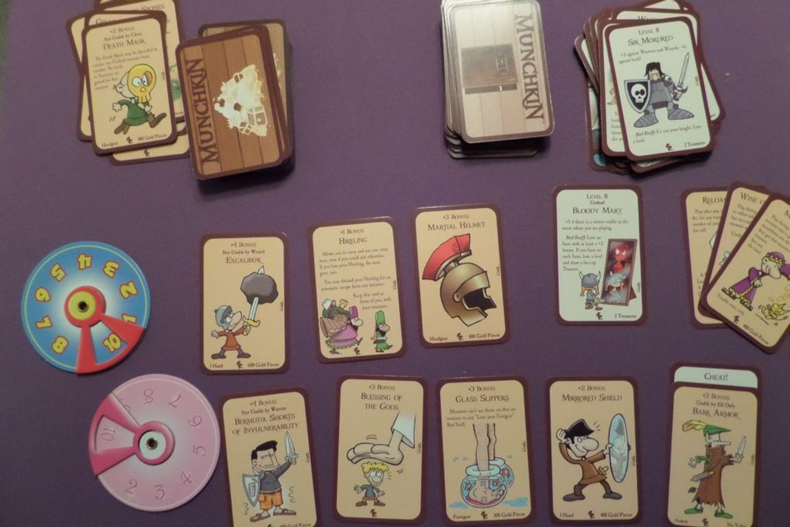 Munchkin Leyendas cartas