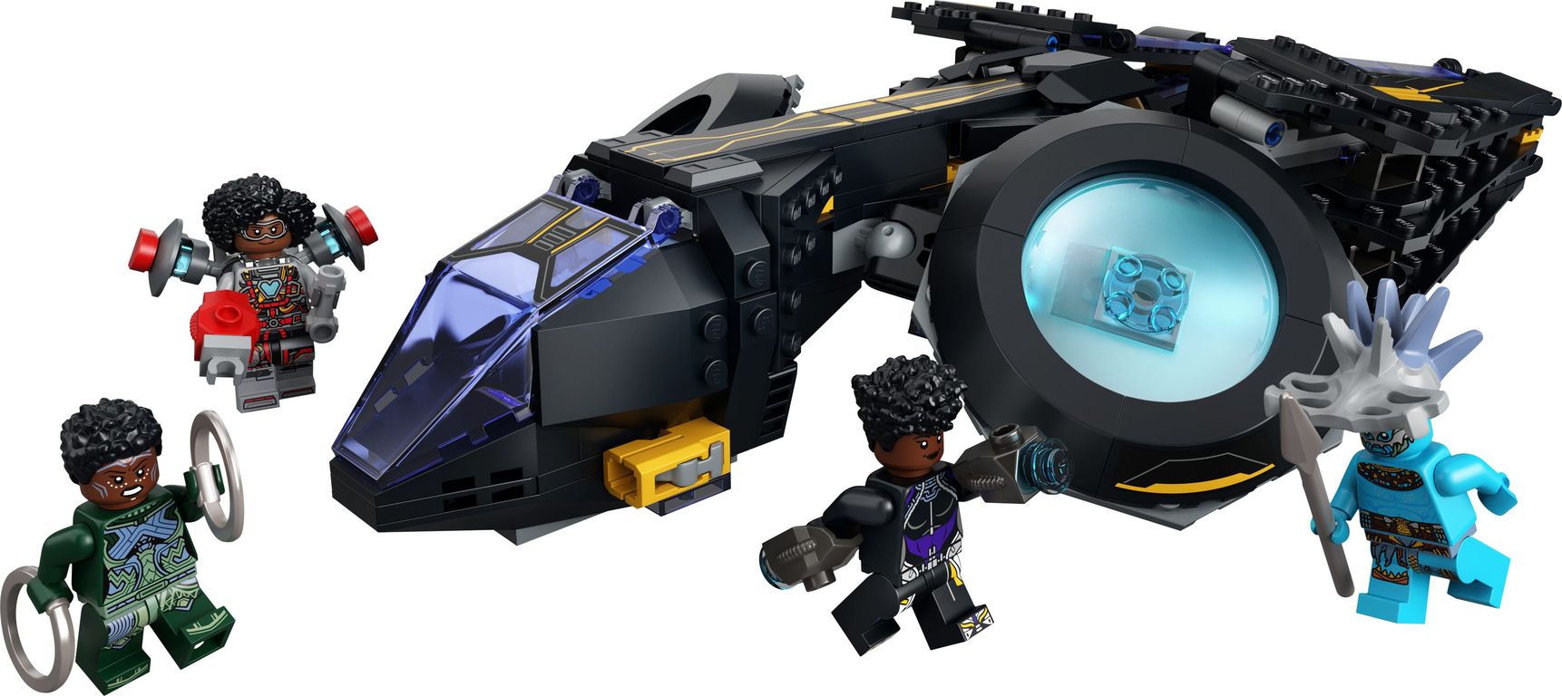 LEGO® Marvel Sunbird de Shuri jugabilidad