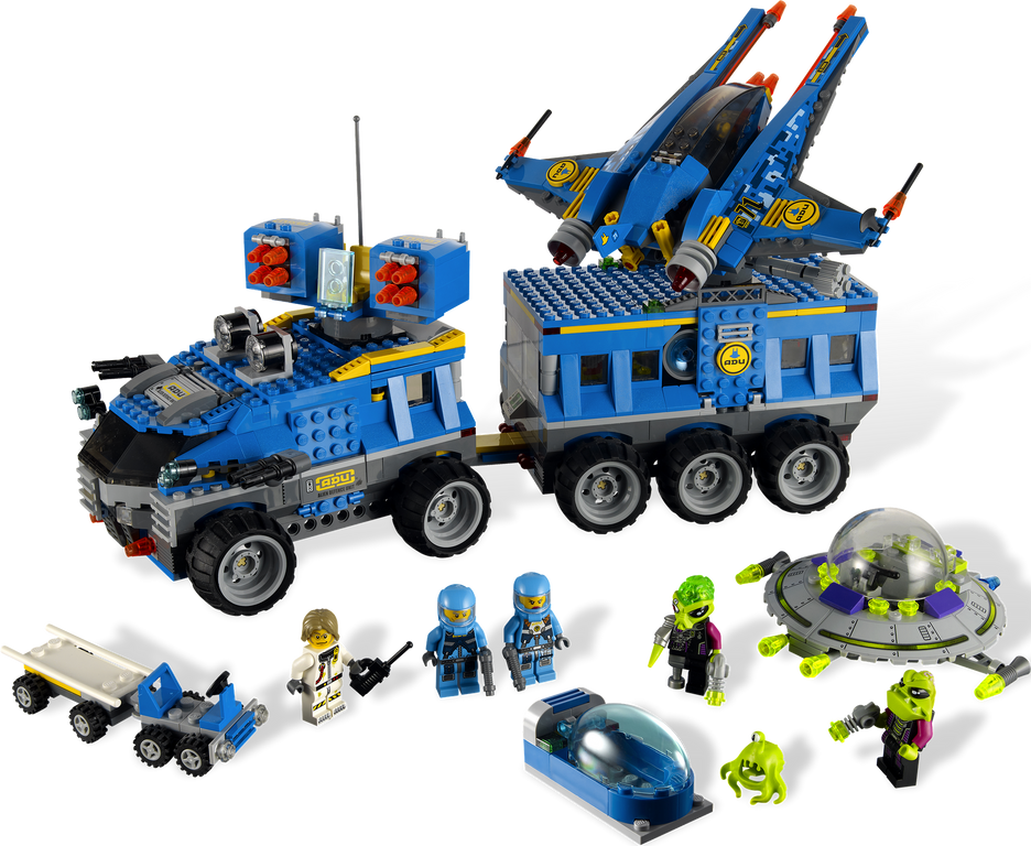 LEGO® Alien Conquest Earth Defense HQ partes