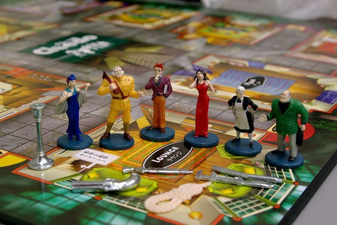 Clue miniatures