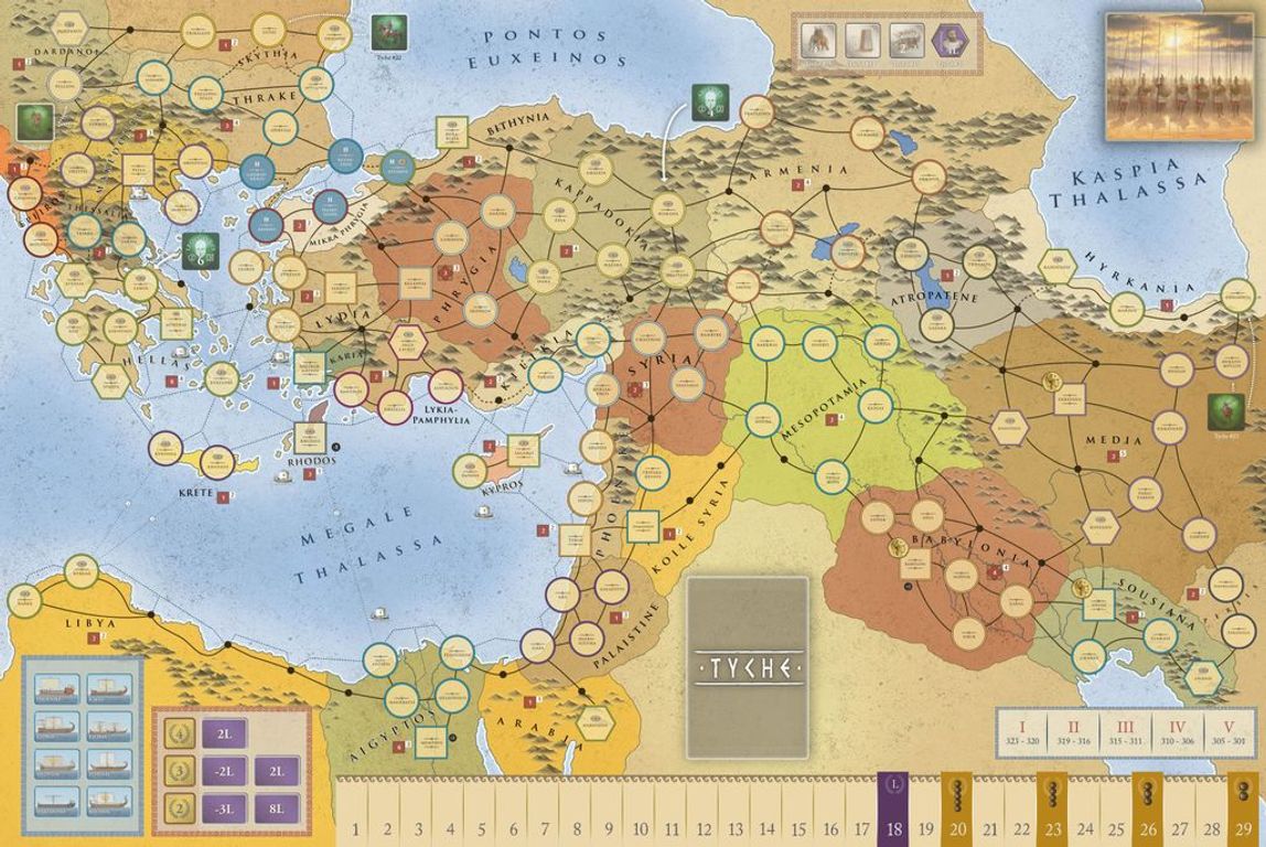 Successors (Fourth Edition) game board