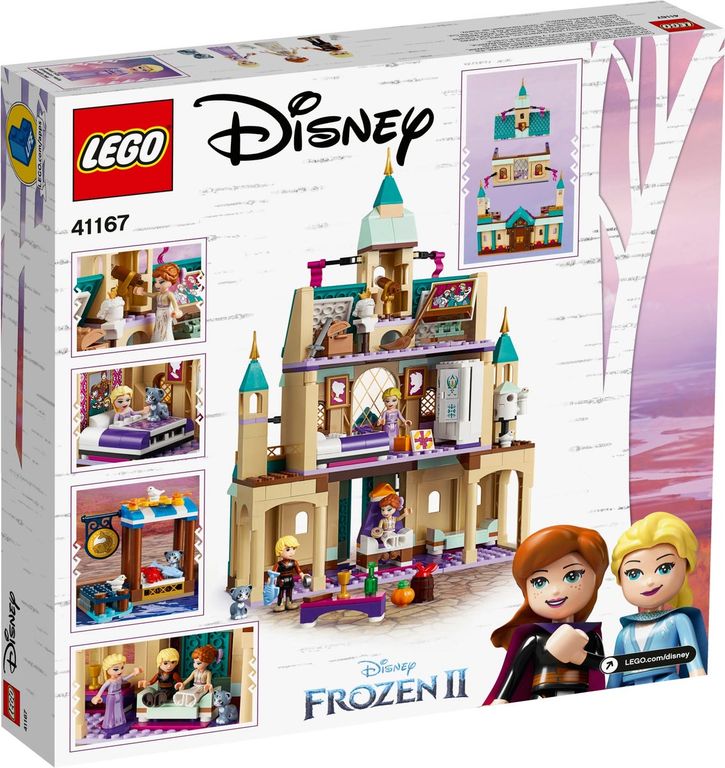 LEGO® Disney Schloss Arendelle rückseite der box