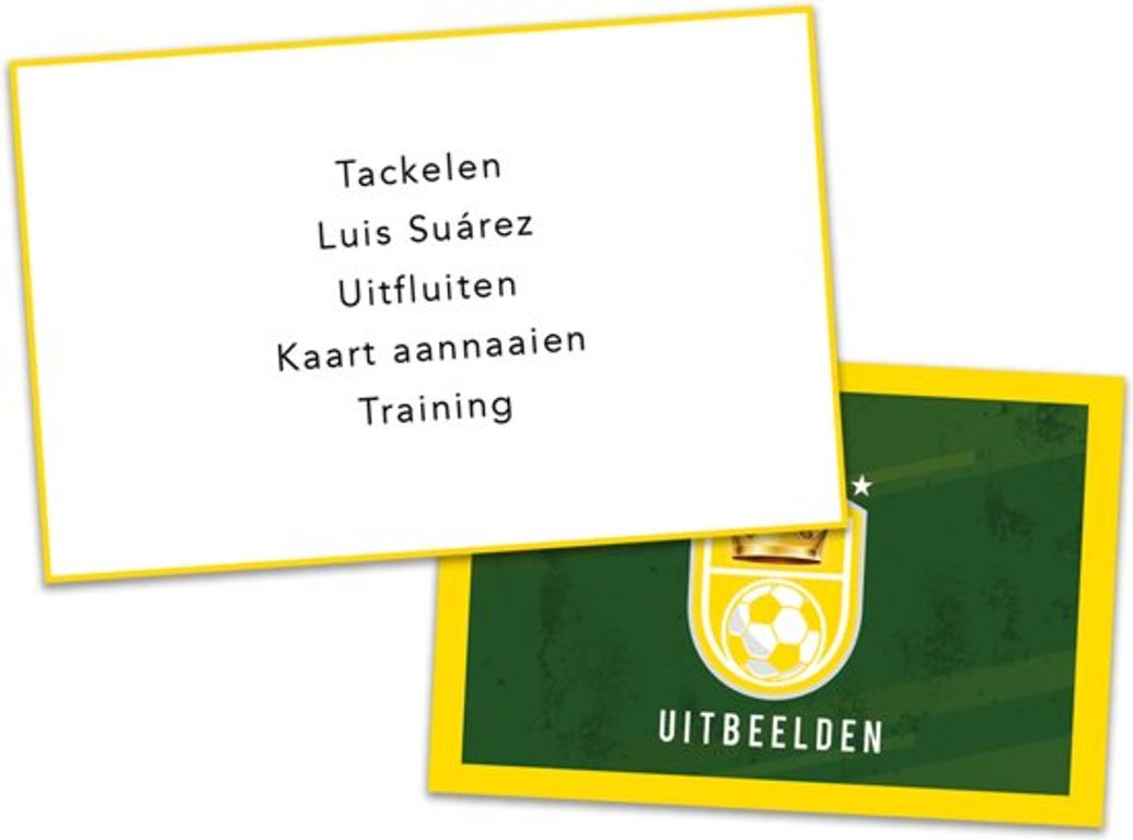 5 Points - Voetbal Editie cards