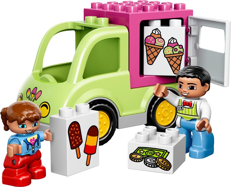 LEGO® DUPLO® Furgone dei gelati componenti