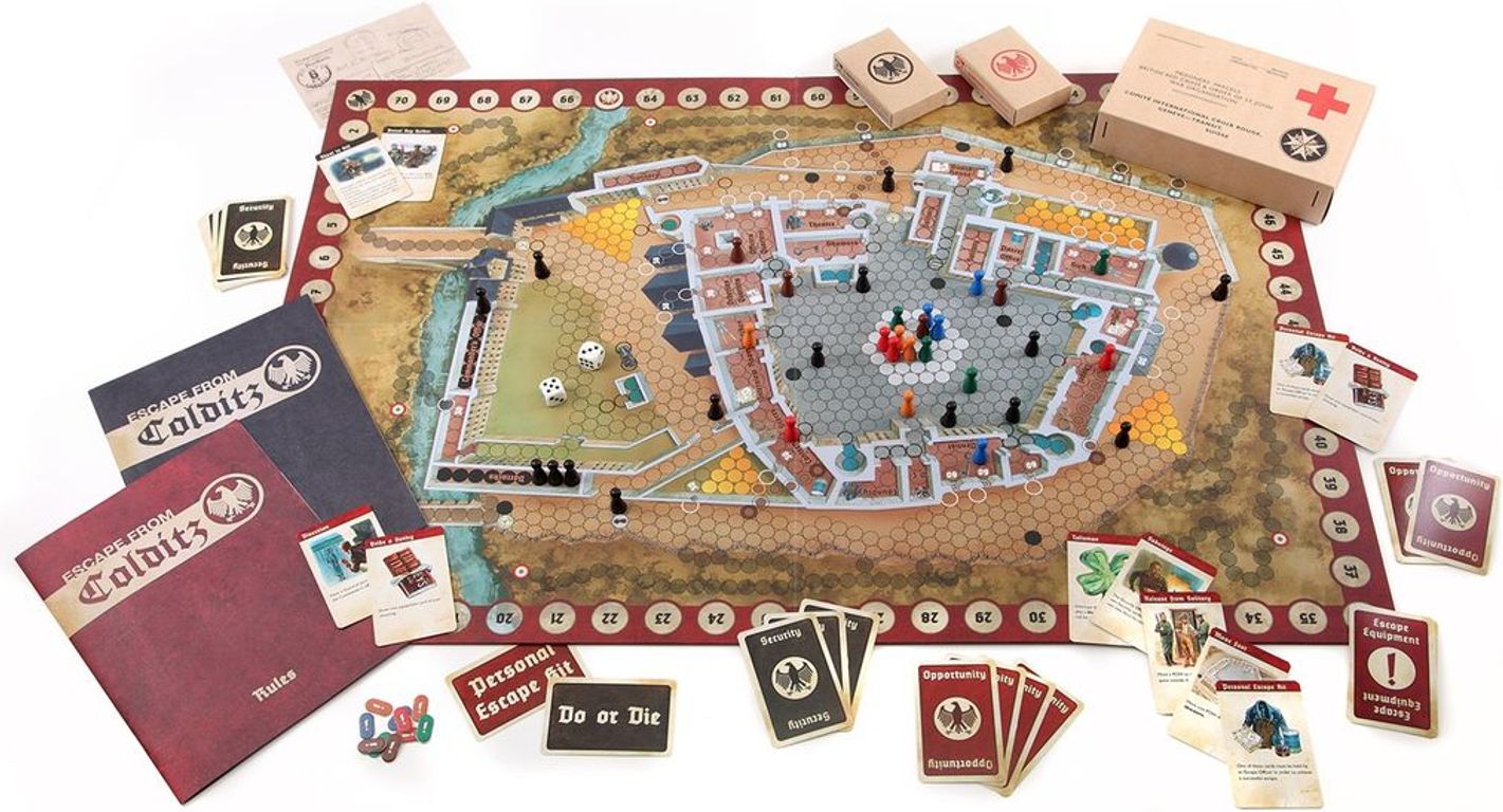 Escape from Colditz composants