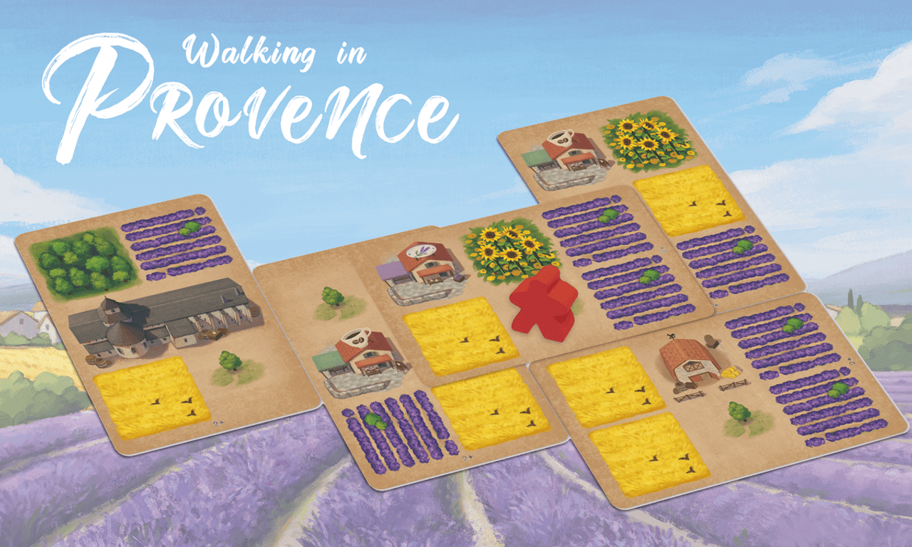 Walking in Provence tegels
