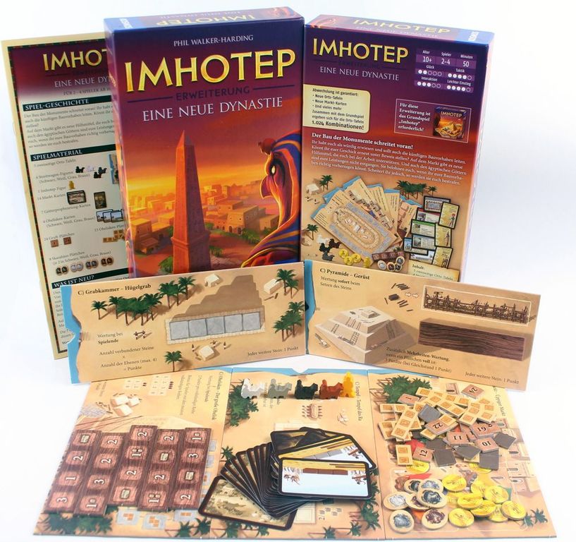 Imhotep: A New Dynasty components