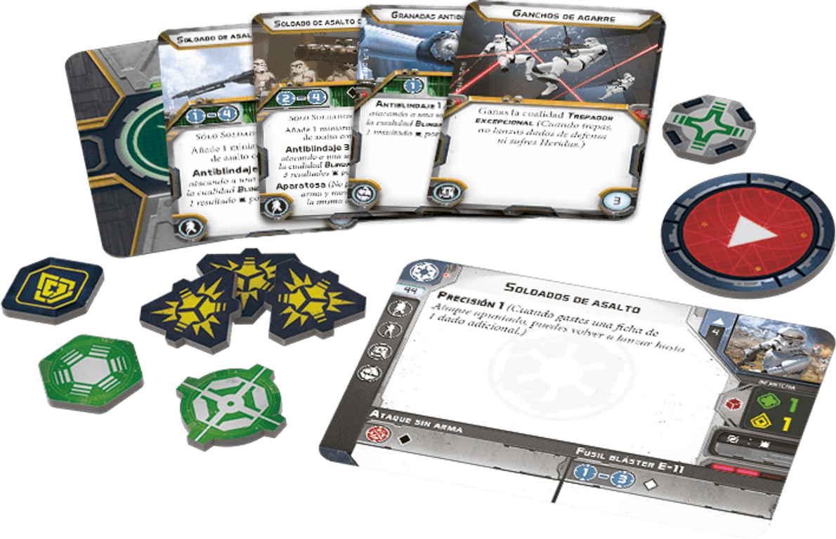 Star Wars: Legion - Stormtroopers Unit Expansion componenten