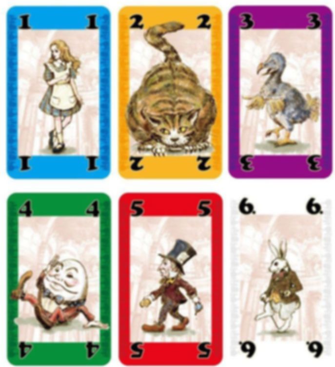 Alice in Wonderland Parade carte