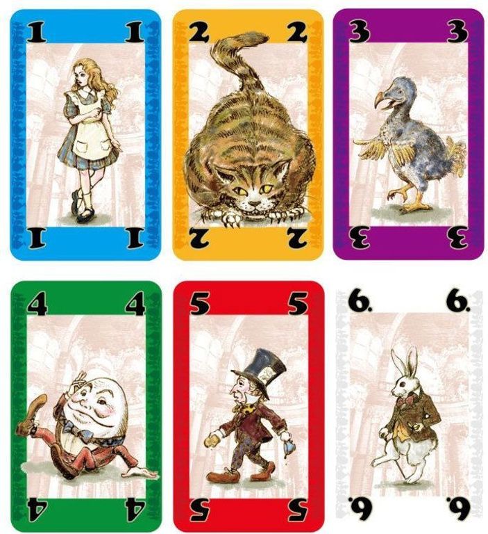 Alice in Wonderland Parade cartes