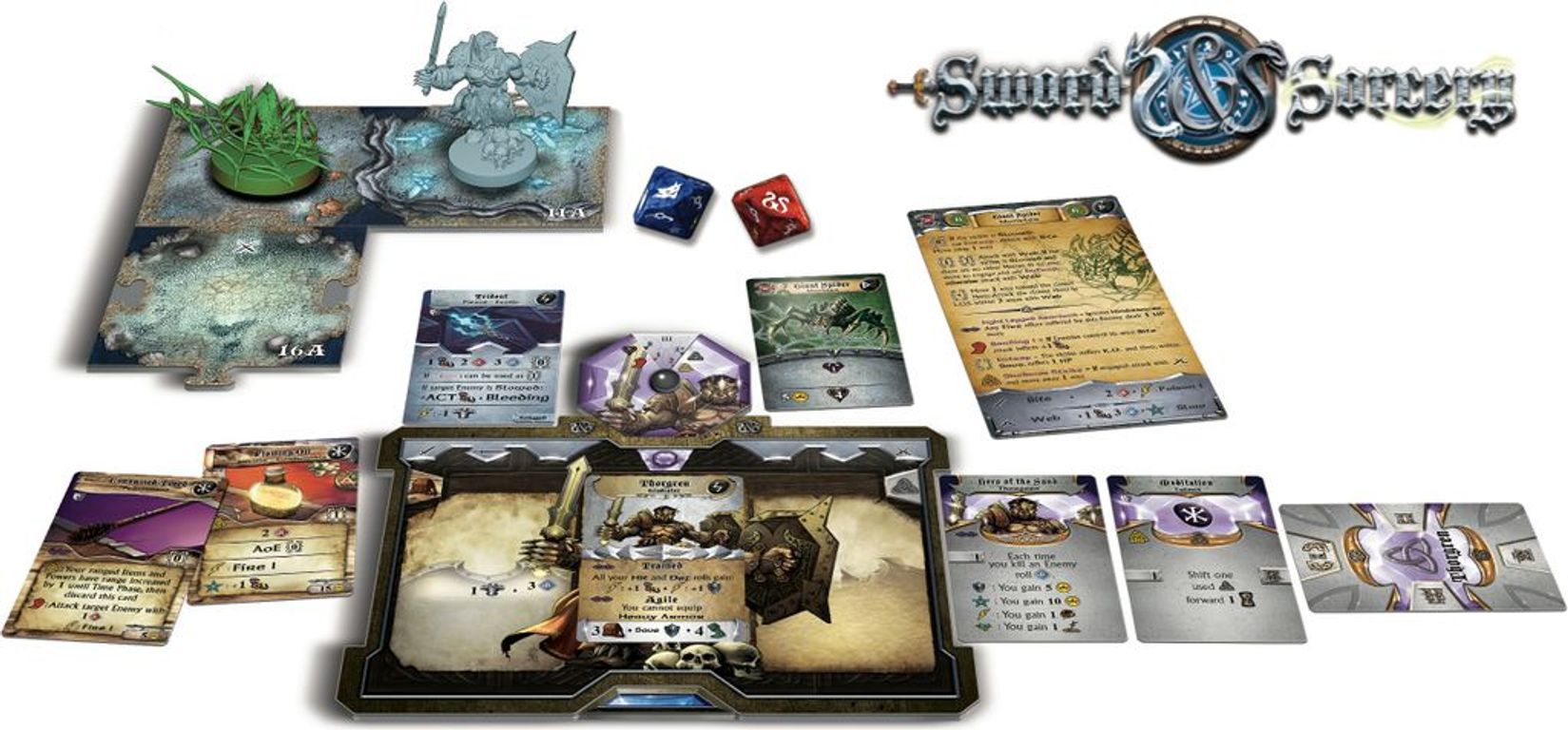 Sword & Sorcery: Ancient Chronicles composants