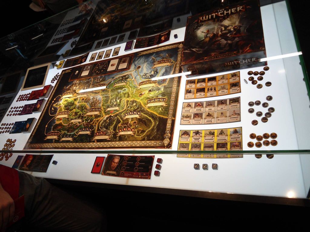 The Witcher Adventure Game components