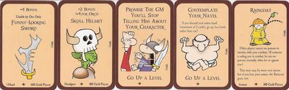 Munchkin 2: Hacha Descomunal cartas