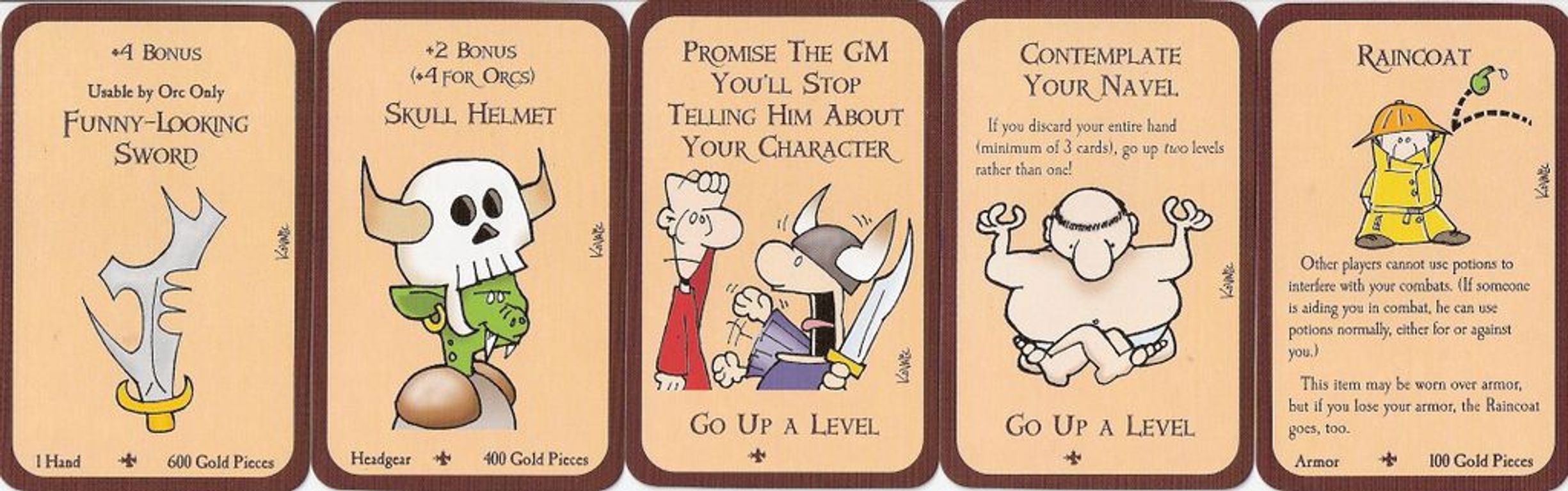 Munchkin 2: L'Ascia o Raddoppia carte