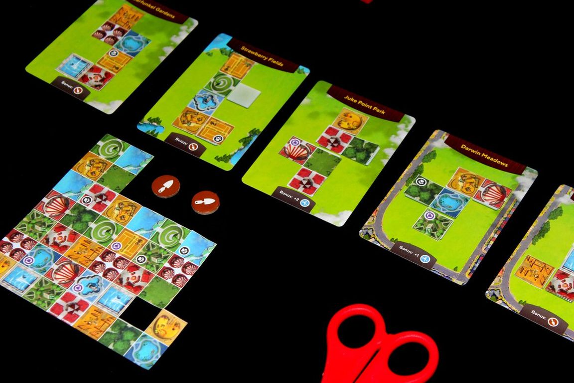 ClipCut Parks, Board Game