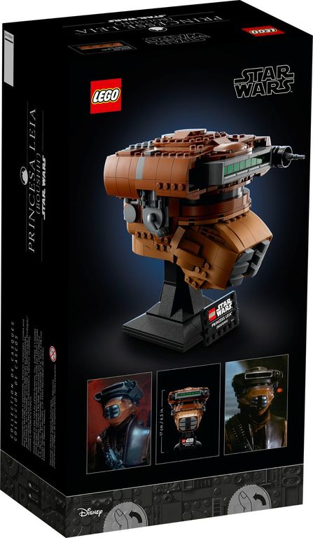 LEGO® Star Wars Princess Leia™ (Boushh™) Helm rückseite der box