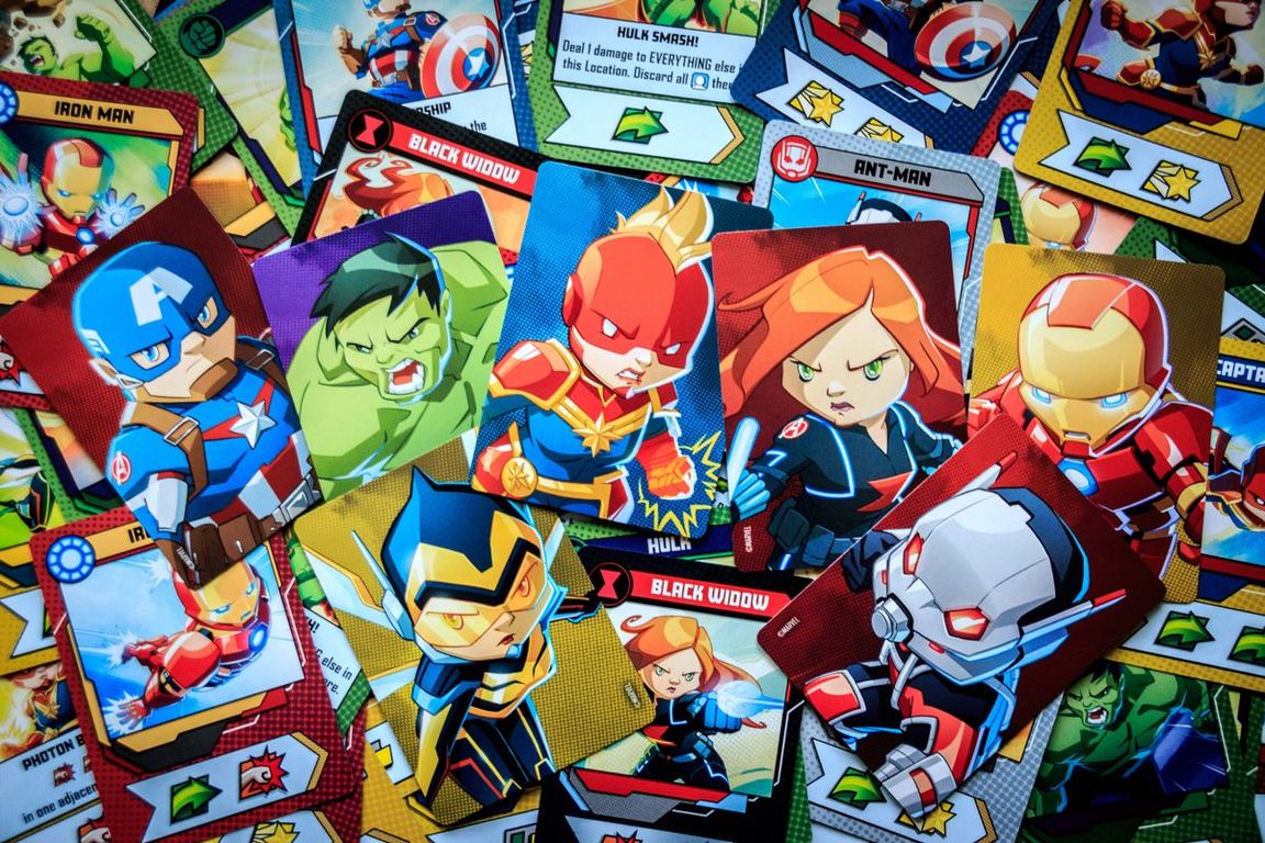 Marvel United cards