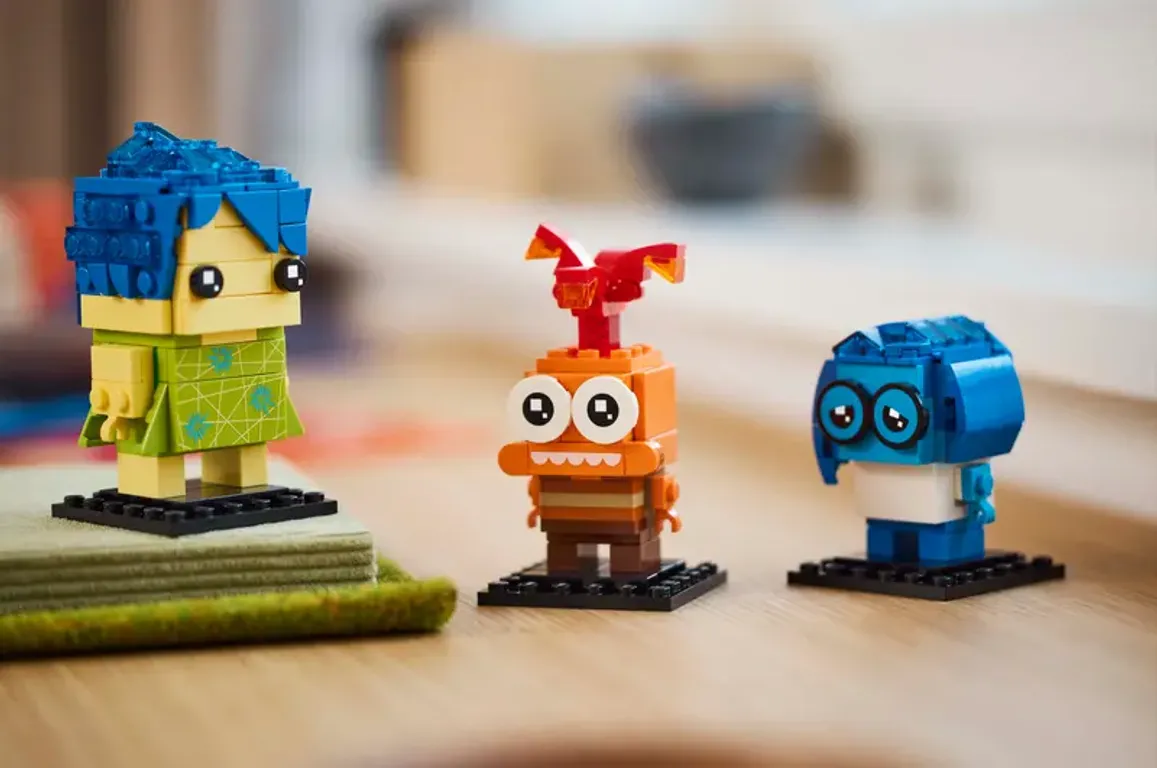 LEGO® BrickHeadz™ Gioia, Tristezza e Ansia