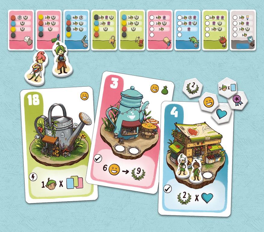 Minikin City cards