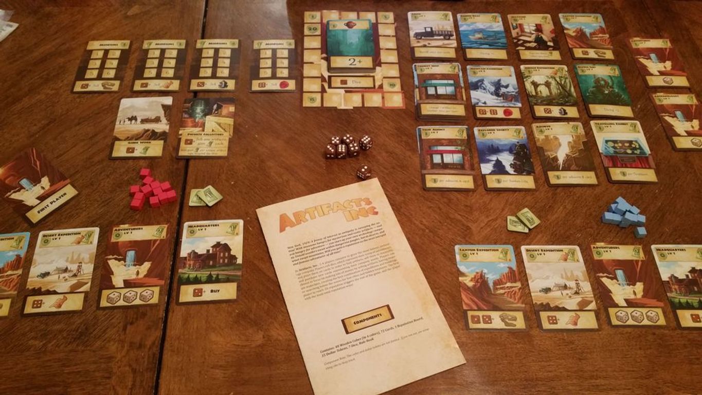 Artifacts, Inc. componenten