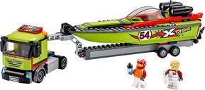 LEGO® City Race Boat Transporter components