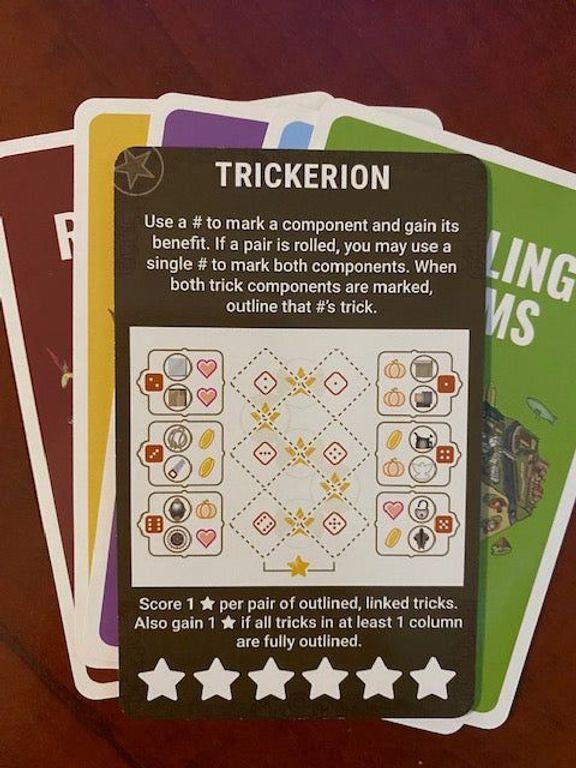 Rolling Realms: Trickerion Promo Pack kaarten