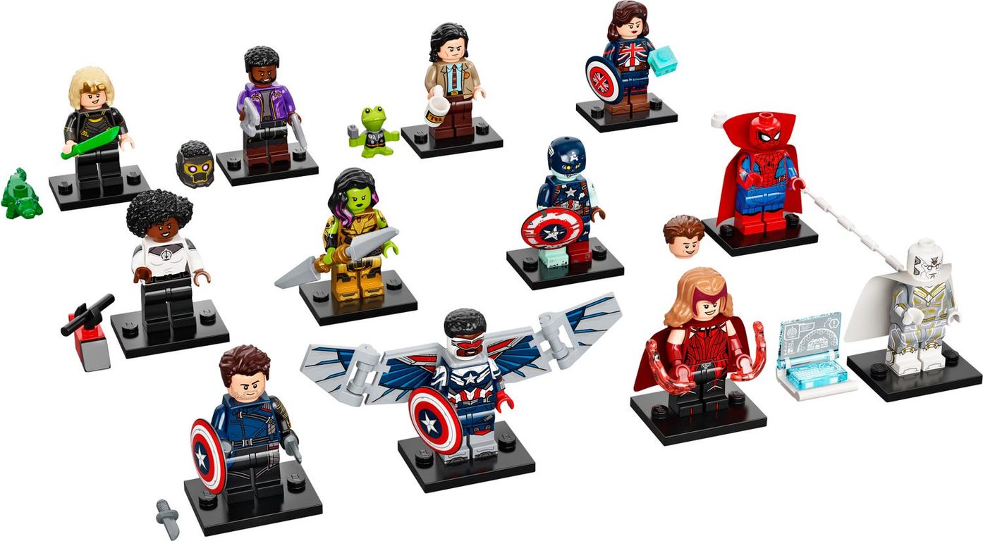 LEGO® Minifigures Marvel Studios components